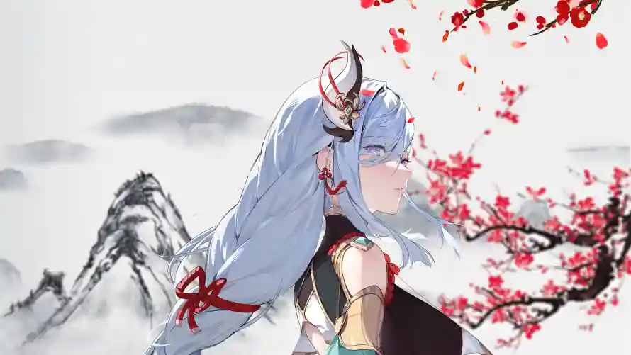 4k申鹤壁纸 - 风起鹤归 - 崩坏3dr - wallpaper「哲风壁纸」