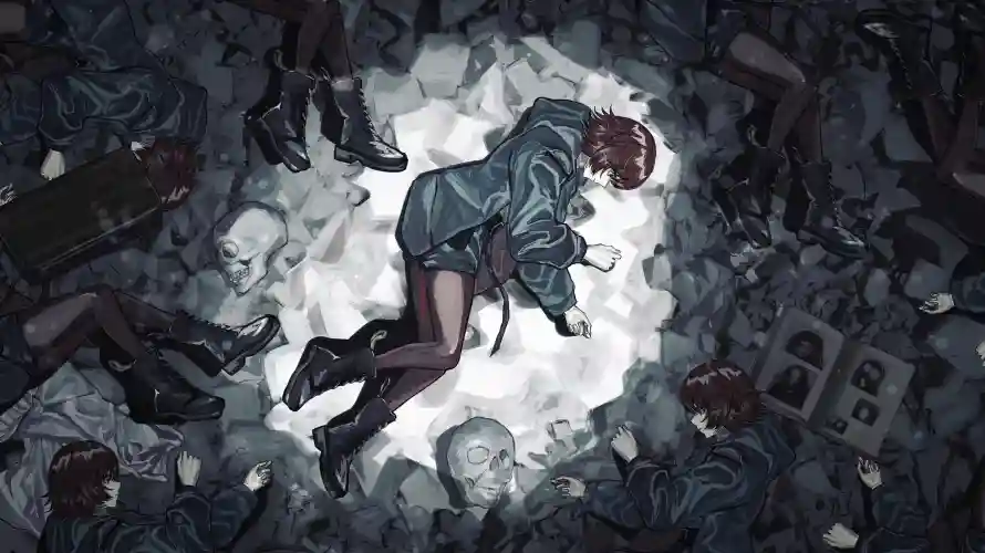 4k插画壁纸-颠倒黑白 - -热门的壁纸「哲风壁纸」
