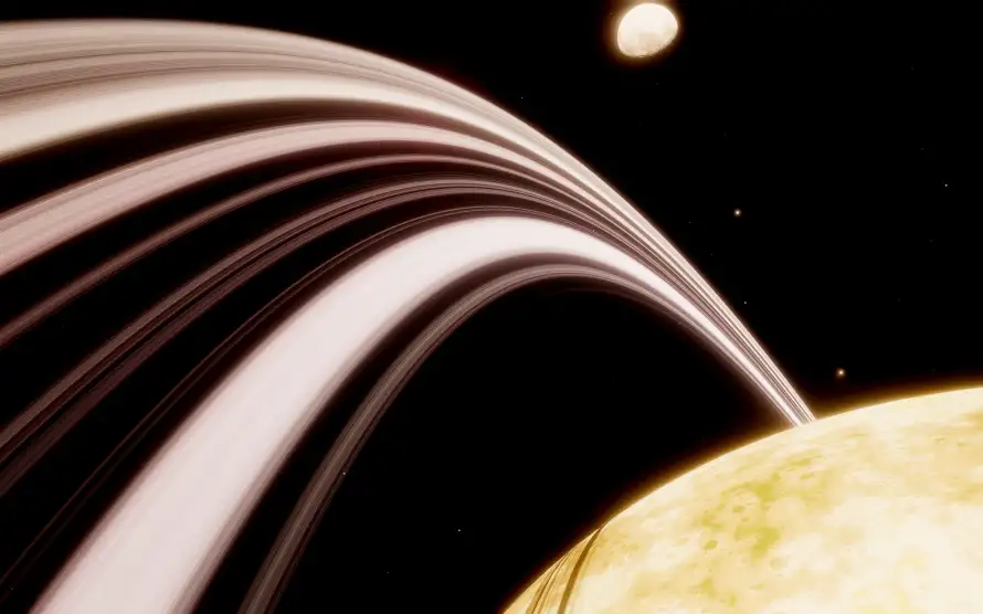 4k卫星壁纸 - 星环 - 电脑壁纸 - wallpaper「哲风壁纸」