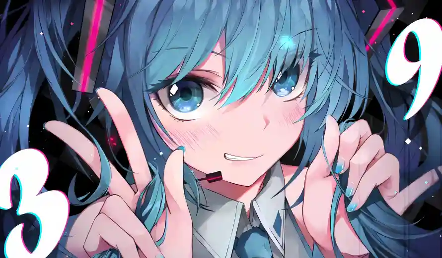 4k美女壁纸-初音未来和二次元女孩-壁纸推荐「哲风壁纸」
