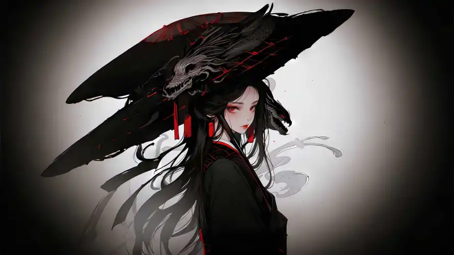 4k插画壁纸 - 尹/出水芙蓉 - 电脑壁纸 - wallpaper「哲风壁纸」