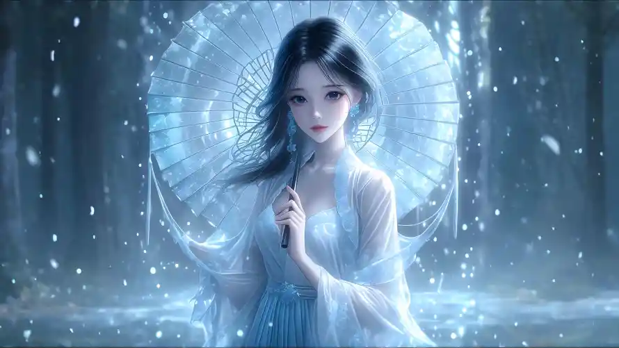 4k插画壁纸 - 经/出水芙蓉 - 电脑壁纸 - wallpaper「哲风壁纸」