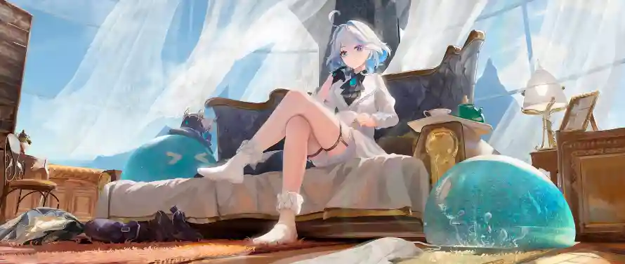 4k原神壁纸 - 芙宁娜 - 电脑壁纸 - wallpaper「哲风壁纸」