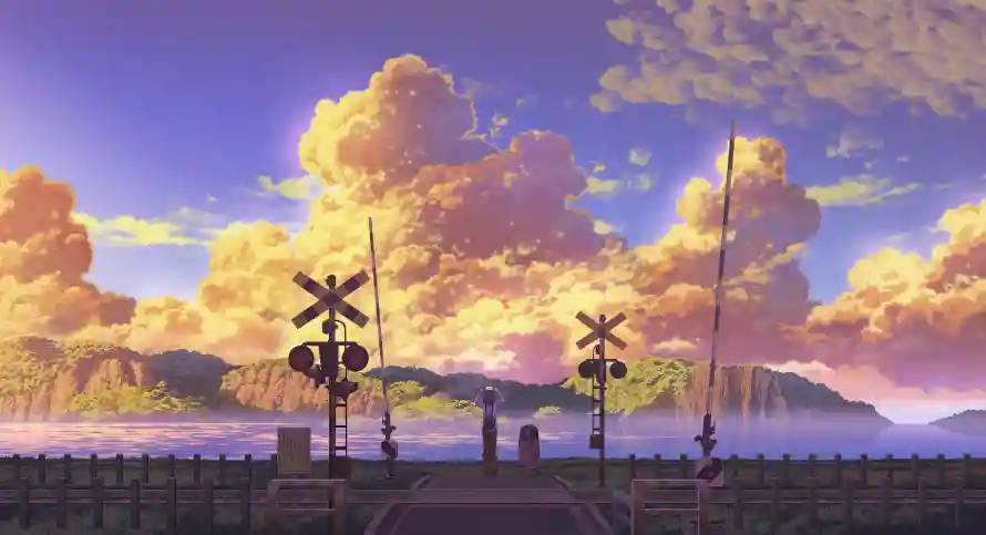 4k黄昏壁纸 - 蓝天白云 - 电脑壁纸 - wallpaper「哲风壁纸」