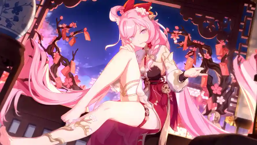 4k崩坏壁纸 - 爱莉希雅 - 电脑壁纸 - wallpaper「哲风壁纸」