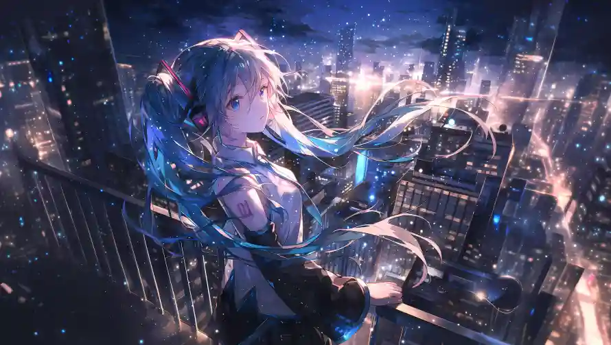 4k初音未来壁纸-虚拟歌姬壁纸和-热门的壁纸「哲风壁纸」