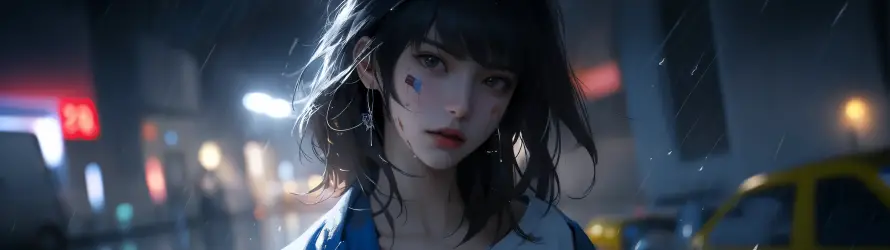 4k女孩壁纸 - 短发 - 电脑壁纸 - wallpaper「哲风壁纸」