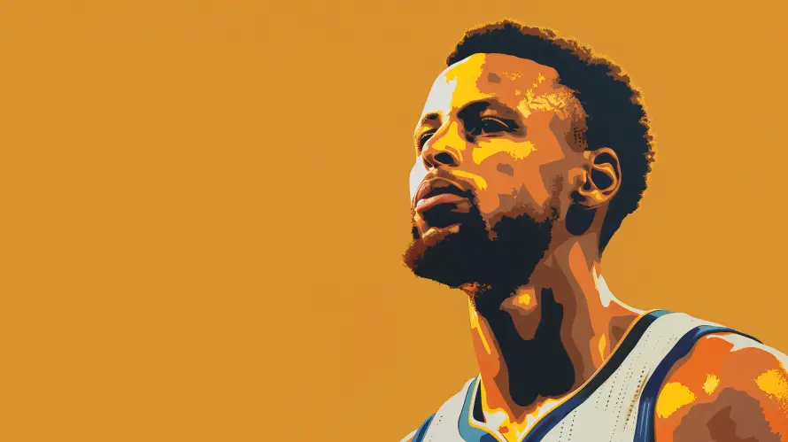 4k库里壁纸 - NBA球星 - 电脑壁纸 - wallpaper「哲风壁纸」