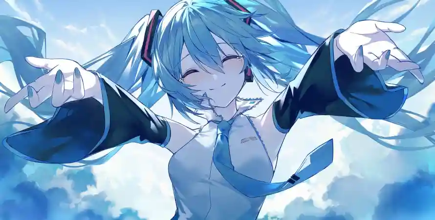 4k初音壁纸 - 歌姬 - 电脑壁纸 - wallpaper「哲风壁纸」
