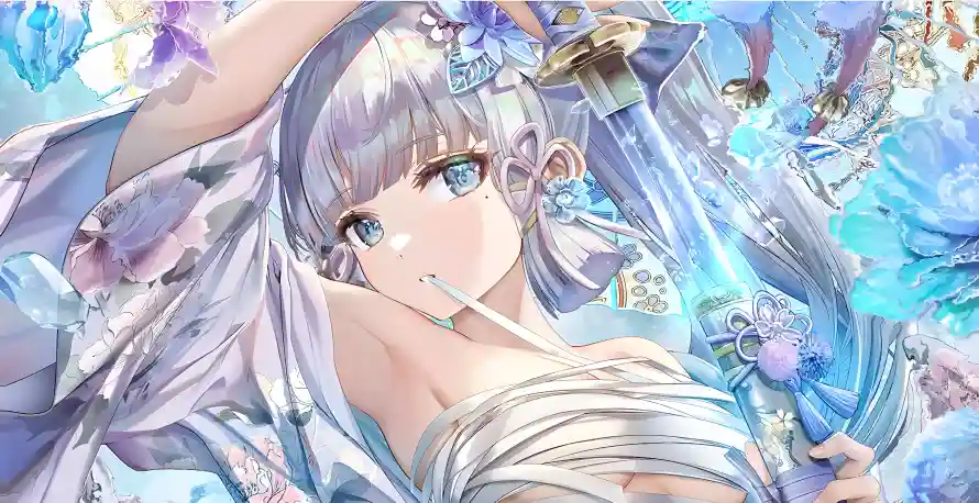 4k原神壁纸 - 神里绫华 - 电脑壁纸 - wallpaper「哲风壁纸」