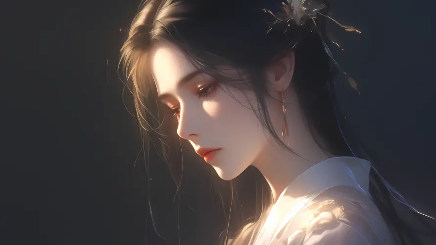 4k动漫美女壁纸 - 古风艺术 - 电脑壁纸 - wallpaper「哲风壁纸」