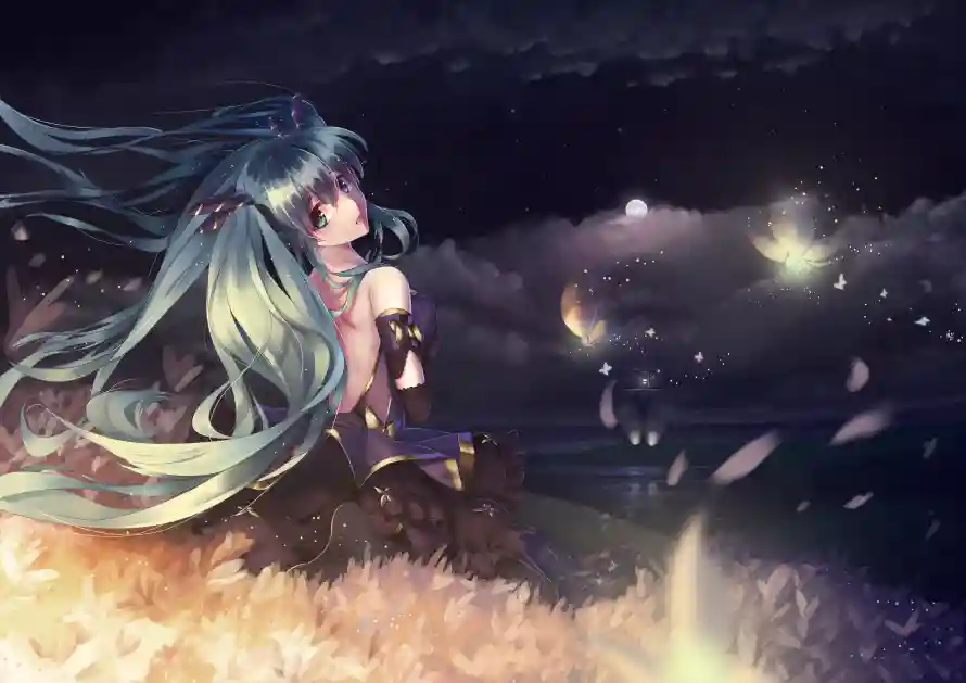 4k海边壁纸 - miku - 电脑壁纸 - wallpaper「哲风壁纸」