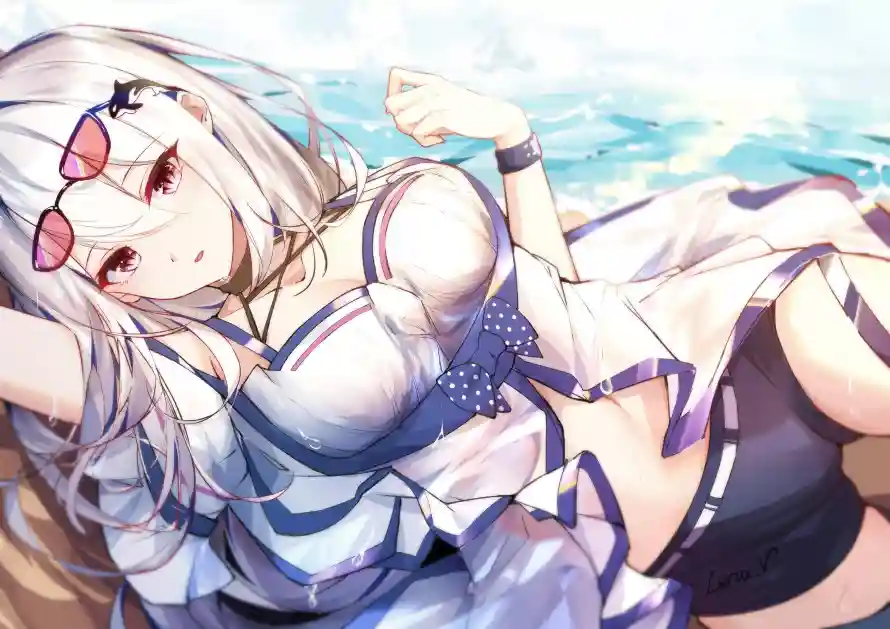 4k少女壁纸 - 羞涩 - 电脑壁纸 - wallpaper「哲风壁纸」