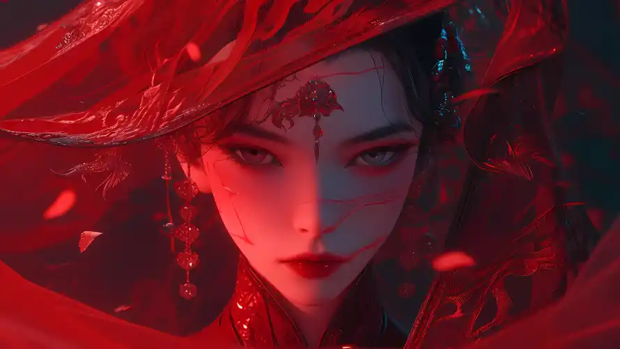 4k纸嫁衣壁纸 - 纸新娘 - 电脑壁纸 - wallpaper「哲风壁纸」