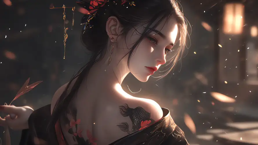 4k火灵儿壁纸 - 完美世界 - 电脑壁纸 - wallpaper「哲风壁纸」