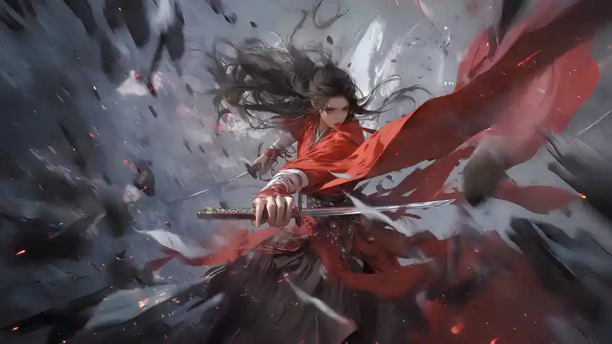 4k插画壁纸 - 战/出水芙蓉 - 电脑壁纸 - wallpaper「哲风壁纸」