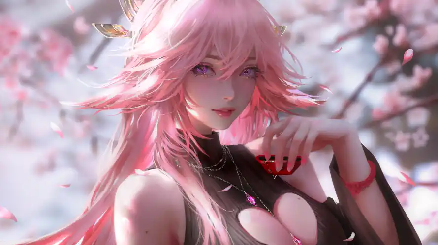 4kAI壁纸 - 美女 - 电脑壁纸 - wallpaper「哲风壁纸」
