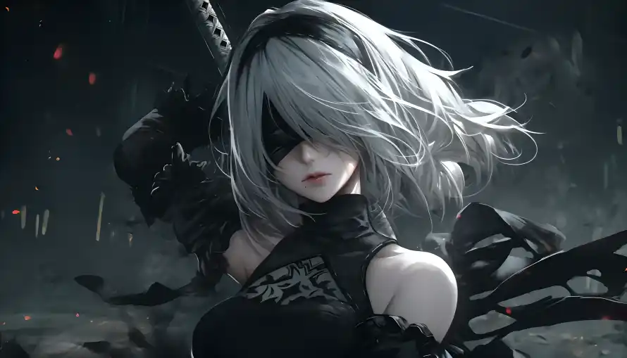 4k游戏壁纸 - 二次元 - 2b小姐姐 - wallpaper「哲风壁纸」 4k游戏壁纸 - 二次元 - 2b小姐姐 - wallpaper「哲风壁纸」