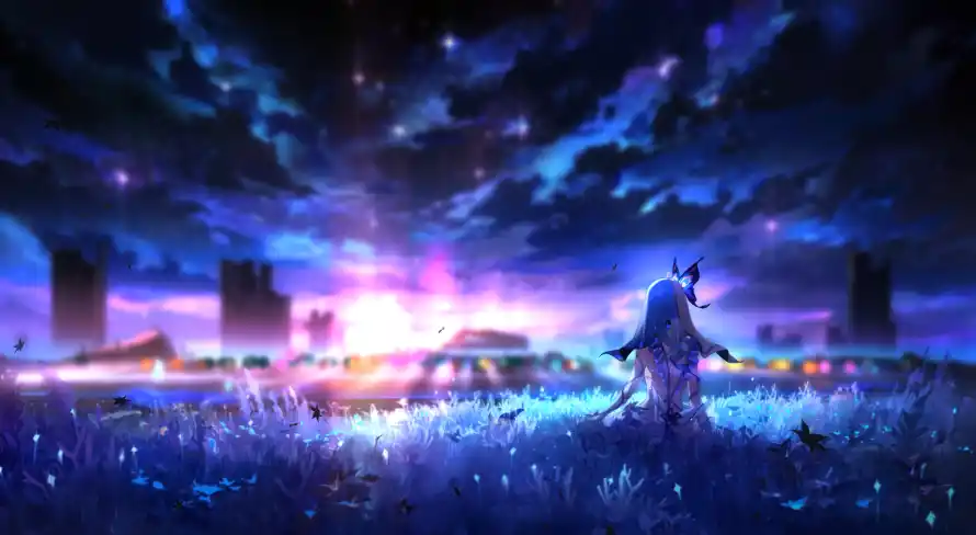 4k插画壁纸 - 试-出水芙蓉 - 电脑壁纸 - wallpaper「哲风壁纸」