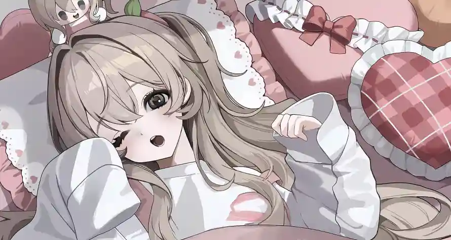 4k少女壁纸 - 睡醒 - 电脑壁纸 - wallpaper「哲风壁纸」