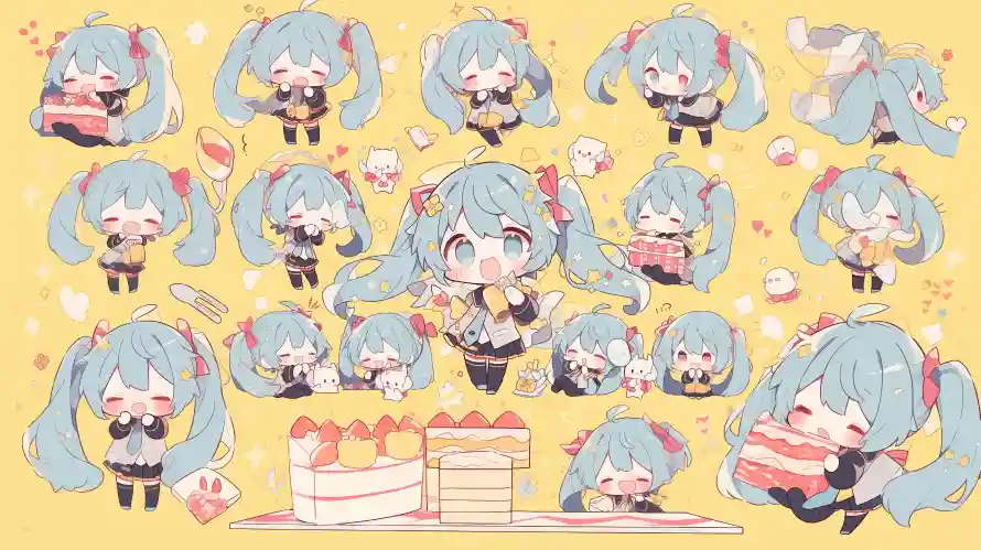 3k动漫壁纸-初音未来 - -热门的壁纸「哲风壁纸」