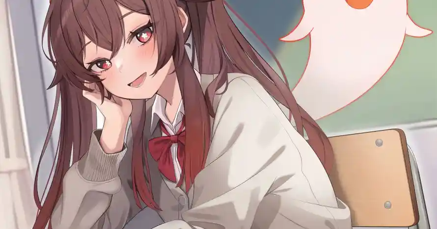 4k原神壁纸 - 胡桃 - 电脑壁纸 - wallpaper「哲风壁纸」