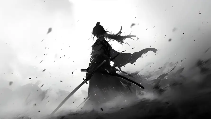 4k剑客壁纸 - 水墨 - 黑白风 - wallpaper「哲风壁纸」 4k剑客壁纸 - 水墨 - 黑白风 - wallpaper「哲风壁纸」