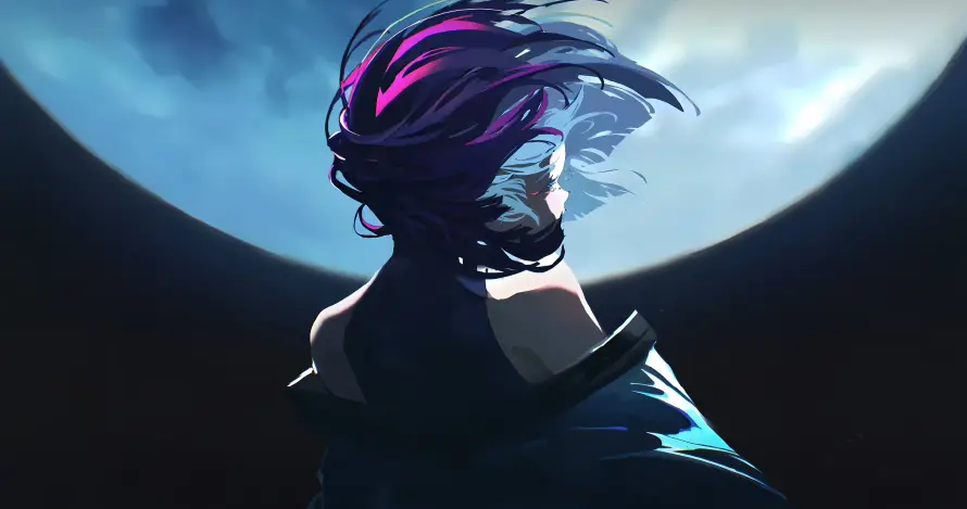 4k月下壁纸 - 朋克 - 电脑壁纸 - wallpaper「哲风壁纸」