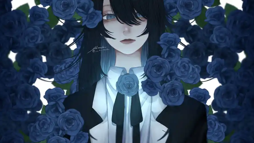 4k蓝玫瑰壁纸 - 动漫少女 - 电脑壁纸 - wallpaper「哲风壁纸」 4k蓝玫瑰壁纸 - 动漫少女 - 电脑壁纸 - wallpaper「哲风壁纸」