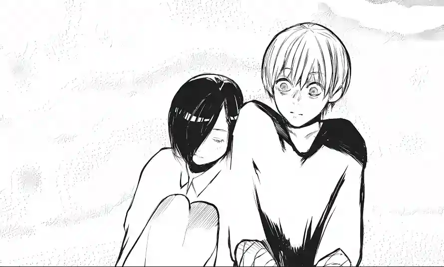 3k漫画情侣壁纸-靠着肩膀壁纸和黑化画风-壁纸推荐「哲风壁纸」