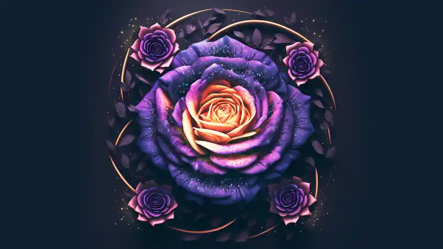 4k科幻壁纸 - 花 - 电脑壁纸 - wallpaper「哲风壁纸」