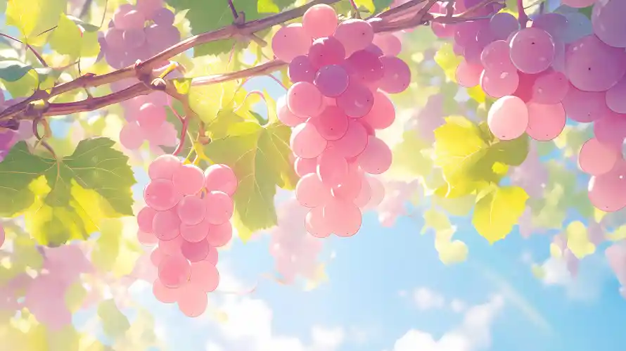 4k葡萄壁纸 - 阳光 - 电脑壁纸 - wallpaper「哲风壁纸」