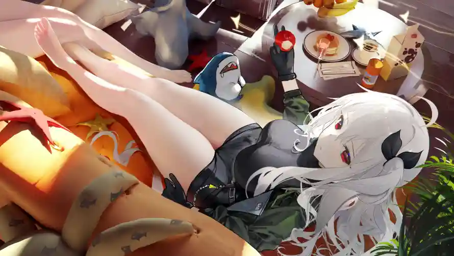 4k少女壁纸 - 沙发 - 电脑壁纸 - wallpaper「哲风壁纸」