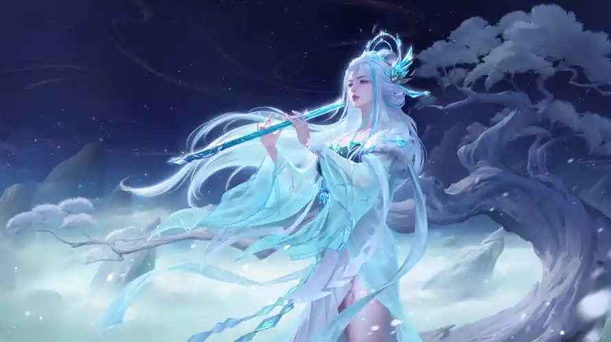 4k露娜壁纸 - 王者荣耀 - 电脑壁纸 - wallpaper「哲风壁纸」