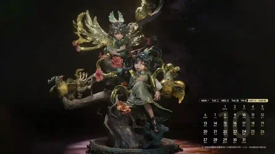 3k日历壁纸-CG艺术和-热门的壁纸「哲风壁纸」