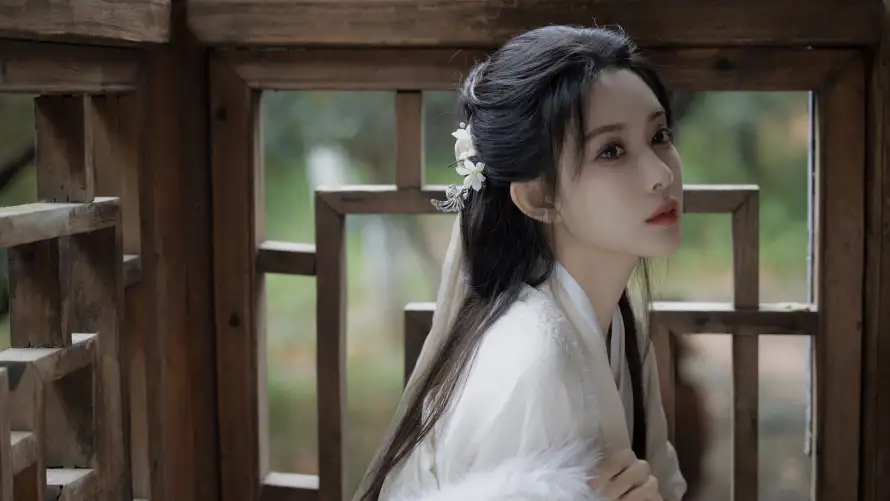4k古风壁纸 - 白衣 - 女明星 - 孟子义「哲风壁纸」 4k古风壁纸 - 白衣 - 女明星 - 孟子义「哲风壁纸」
