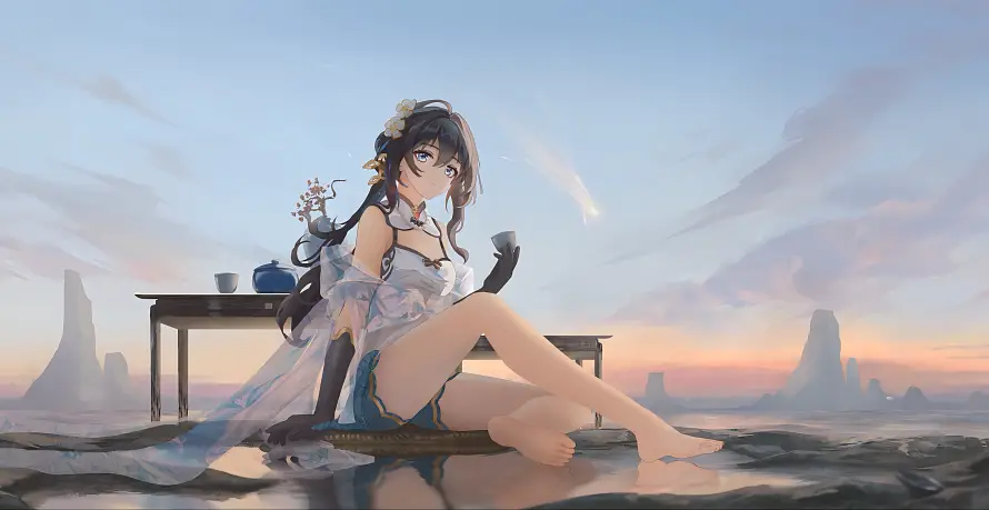 4k少女壁纸 - 崩铁 - 阮梅 - 唯美古风「哲风壁纸」