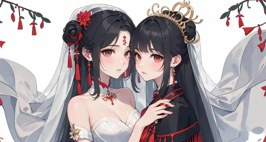 4k双人壁纸 - 古风 - 唯美 - 新娘「哲风壁纸」 4k双人壁纸 - 古风 - 唯美 - 新娘「哲风壁纸」