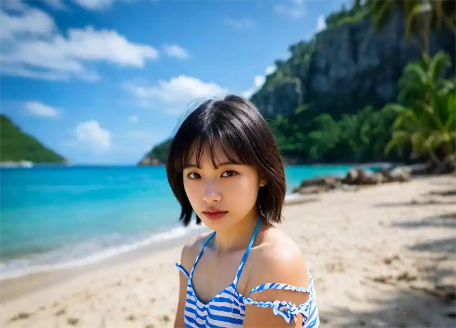 2k沙滩壁纸-比基尼壁纸和美女-免费下载「哲风壁纸」