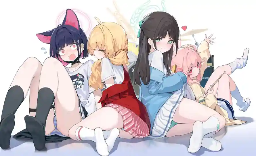 3k美少女壁纸-可爱少女与碧蓝档案-壁纸分享「哲风壁纸」