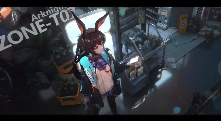 4kT5壁纸-兔耳少女 - 性感-热门的壁纸「哲风壁纸」