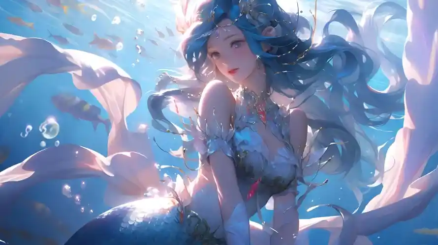 4k动漫壁纸 - 梦幻 - 海底 - 唯美风「哲风壁纸」 4k动漫壁纸 - 梦幻 - 海底 - 唯美风「哲风壁纸」