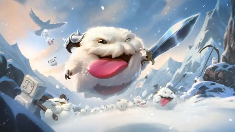 4k动漫壁纸-动漫形象 - 可爱-可爱雪球免费下载「哲风壁纸」