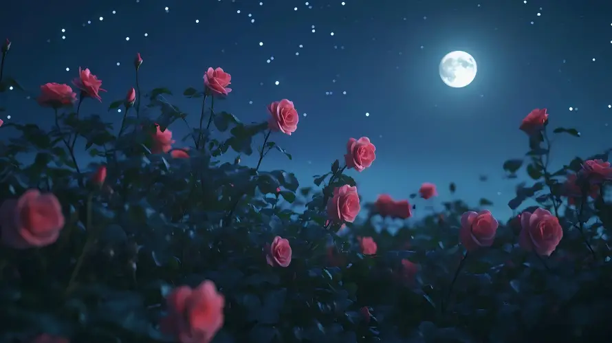 4k夜景壁纸 - 夜空 - 月亮 - 浪漫「哲风壁纸」 4k夜景壁纸 - 夜空 - 月亮 - 浪漫「哲风壁纸」