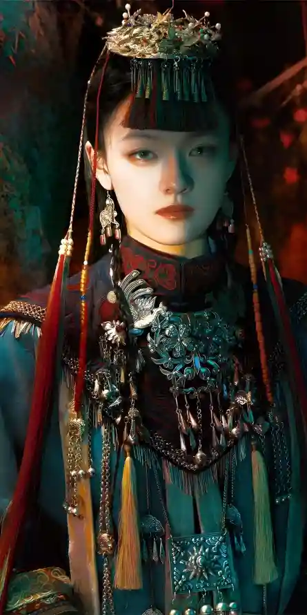 4k古风壁纸 - 古装 - 文琪 - 陈朵「哲风壁纸」