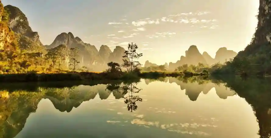 5k倒影壁纸-山水景色和山水-自然景观热门的壁纸「哲风壁纸」