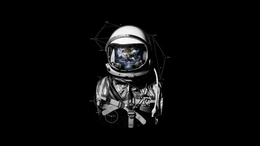 4k太空壁纸 - 航天 - 酷炫 - 宇航员「哲风壁纸」