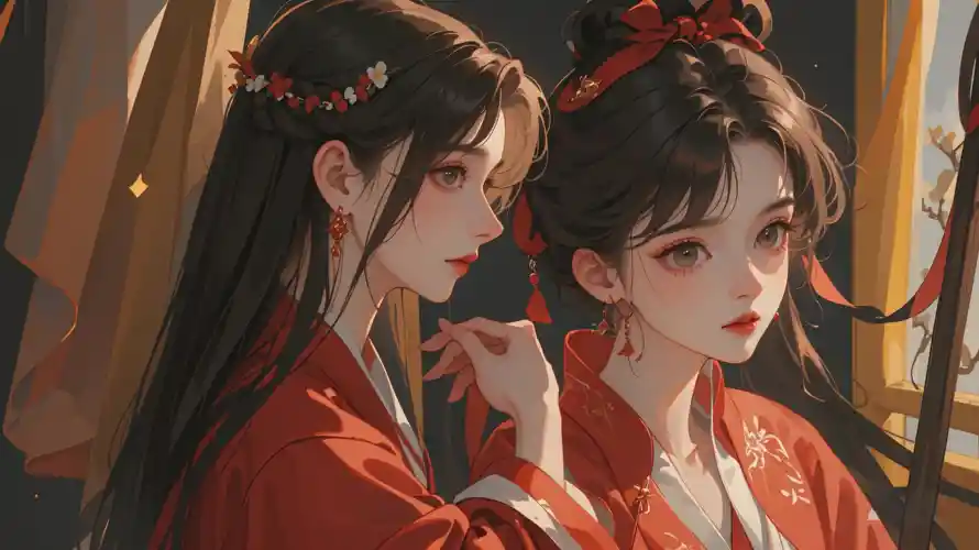 4k古风壁纸 - 美女 - 古典装扮 - 古装形象「哲风壁纸」