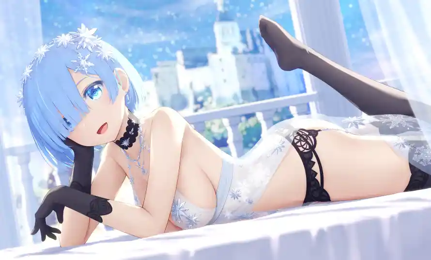 4k清新壁纸 - 蕾姆 - 二次元 - 美少女「哲风壁纸」 4k清新壁纸 - 蕾姆 - 二次元 - 美少女「哲风壁纸」