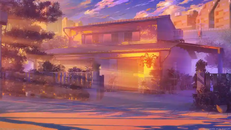 4k动漫场景壁纸 - 动漫壁纸 - 夕阳景色 - 建筑画面「哲风壁纸」 4k动漫场景壁纸 - 动漫壁纸 - 夕阳景色 - 建筑画面「哲风壁纸」